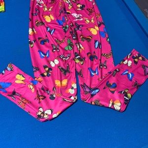 Butterfly pants size small